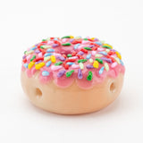 Empire Glassworks Pink Sprinkle Donut Dry Pipe