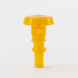 Empire Glassworks PuffCo Peak Pro 3D XL Chamber Glass Joystick Cap - Sunshine Yellow