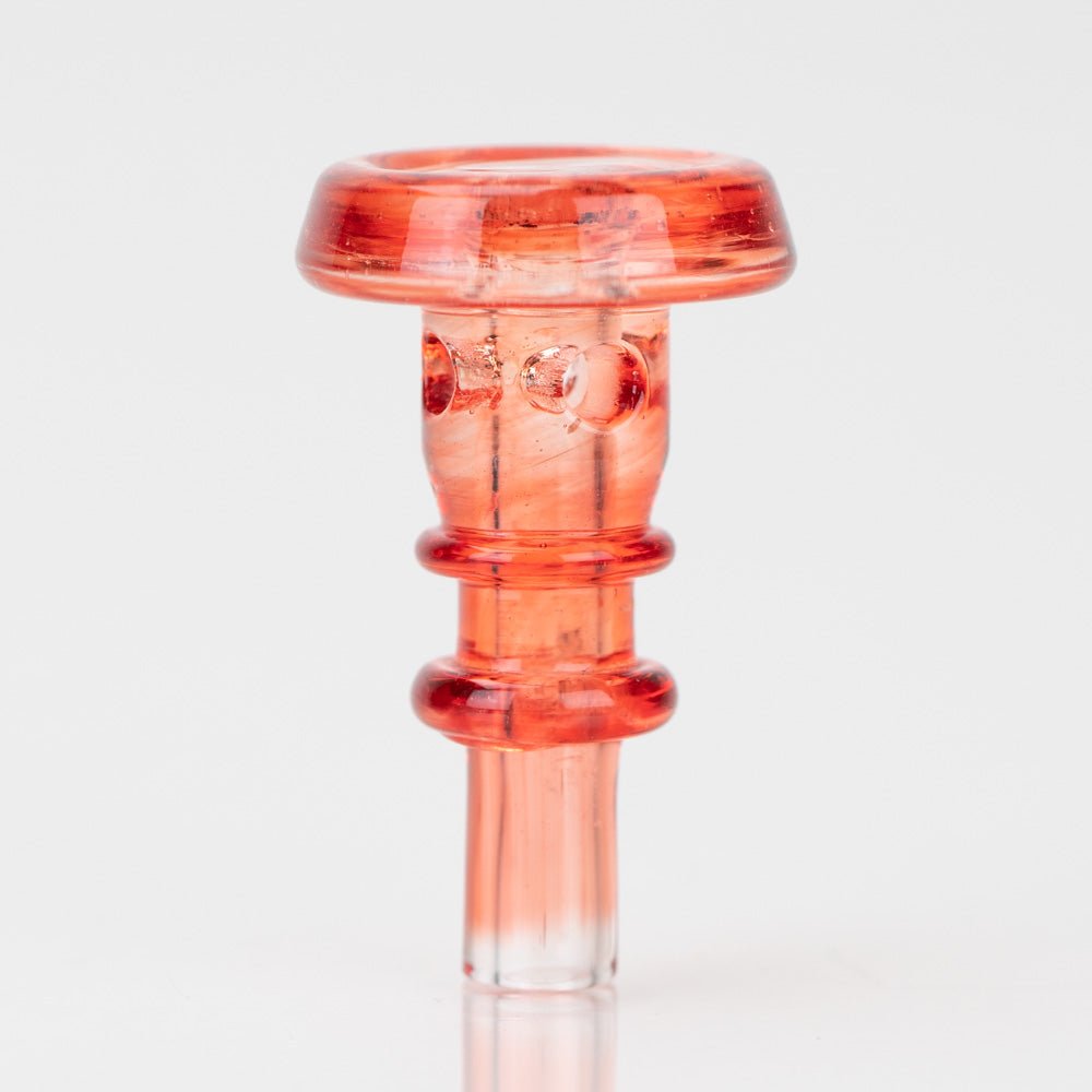 Empire Glassworks PuffCo Peak Pro 3D XL Chamber 玻璃搖桿帽 - 半透明紅色