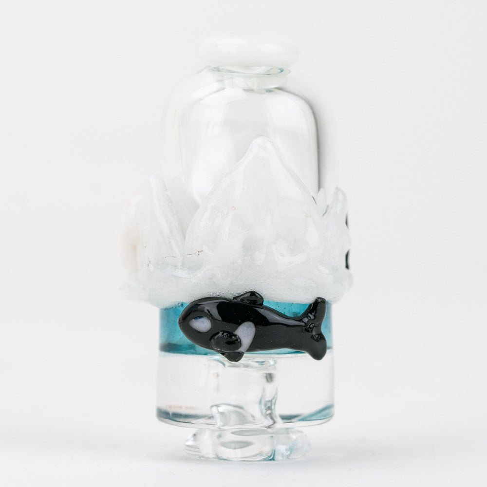 Empire Glassworks Puffco Pivot 玻璃吸嘴 - 復仇北極
