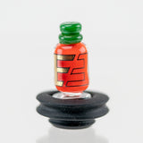 Empire Glassworks Sriracha Bottle Puffco Oculus Glass Carb Cap