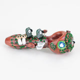 Empire Glassworks Hootie's Forest Small Spoon Pipe