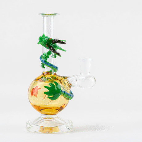 Empire Glassworks 龍形玻璃管迷你水煙斗