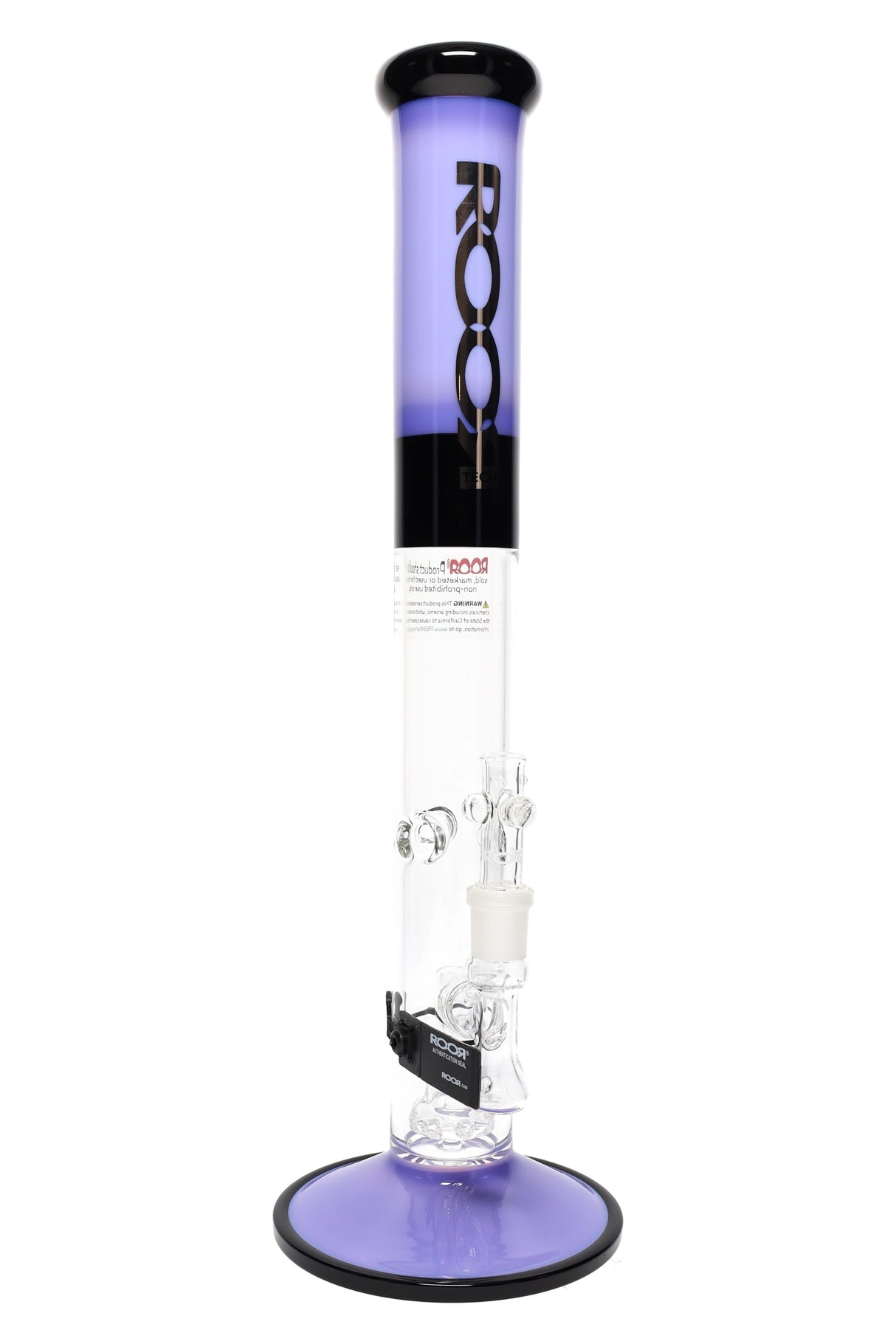 ROOR Tech 18″ Colored Straight Tube with Showerhead Perc – 5 mm Thick