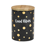 GOOD VIBES 金色波點豪華儲存罐