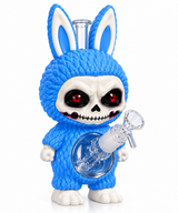 Glass Water Pipe - Skull Bunny