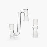 14mm Female to Female Glass Adapter 2Pcs