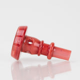 Empire Glassworks PuffCo Peak Pro 3D XL Chamber Glass Joystick Cap - Firestone Red