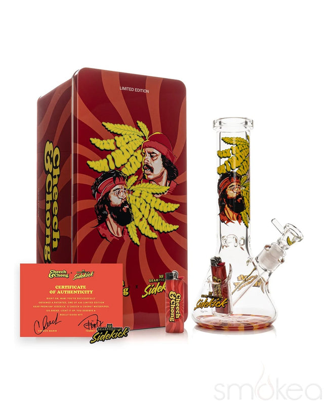 GEAR Premium x Cheech & Chong 12 英寸 7mm 限量版 Parked Sidekick 水煙壺
