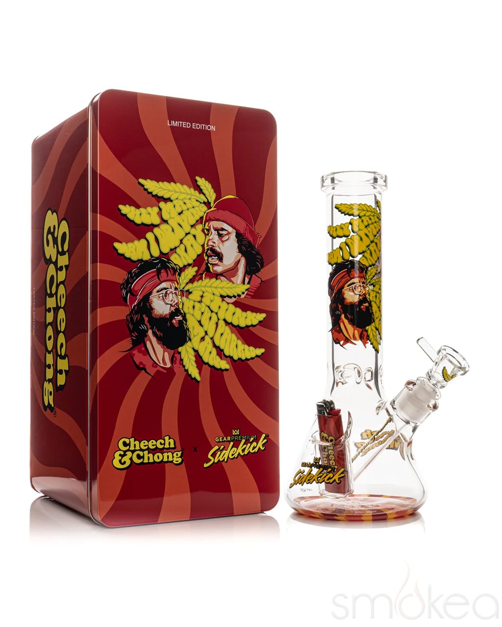 GEAR Premium x Cheech & Chong 12 英寸 7mm 限量版 Parked Sidekick 水煙壺