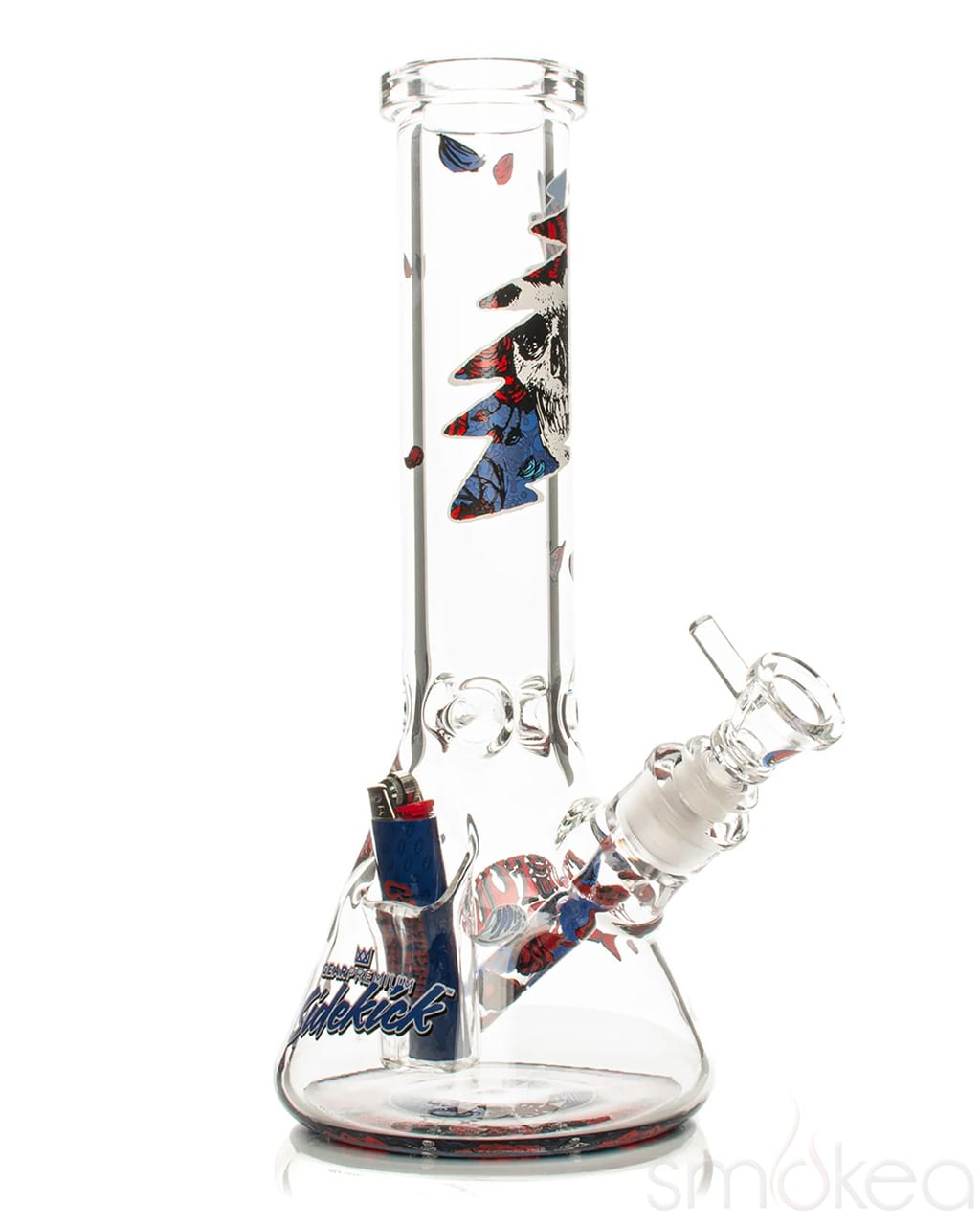 GEAR Premium x Grateful Dead 12 英寸 7mm 限量版 Bertha Sidekick 水煙斗