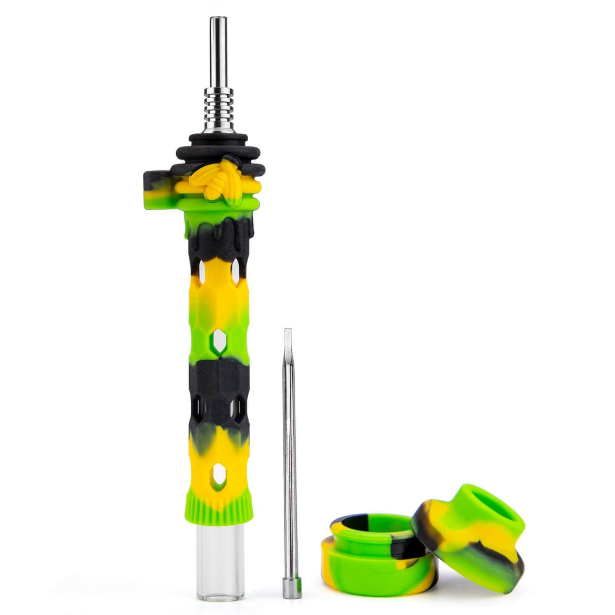 Glass Dab Straw Silicone Sleeve