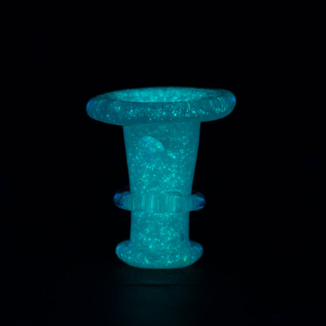 Empire Glassworks PuffCo 'New Peak' & Proxy 玻璃搖桿帽 - 夜光款