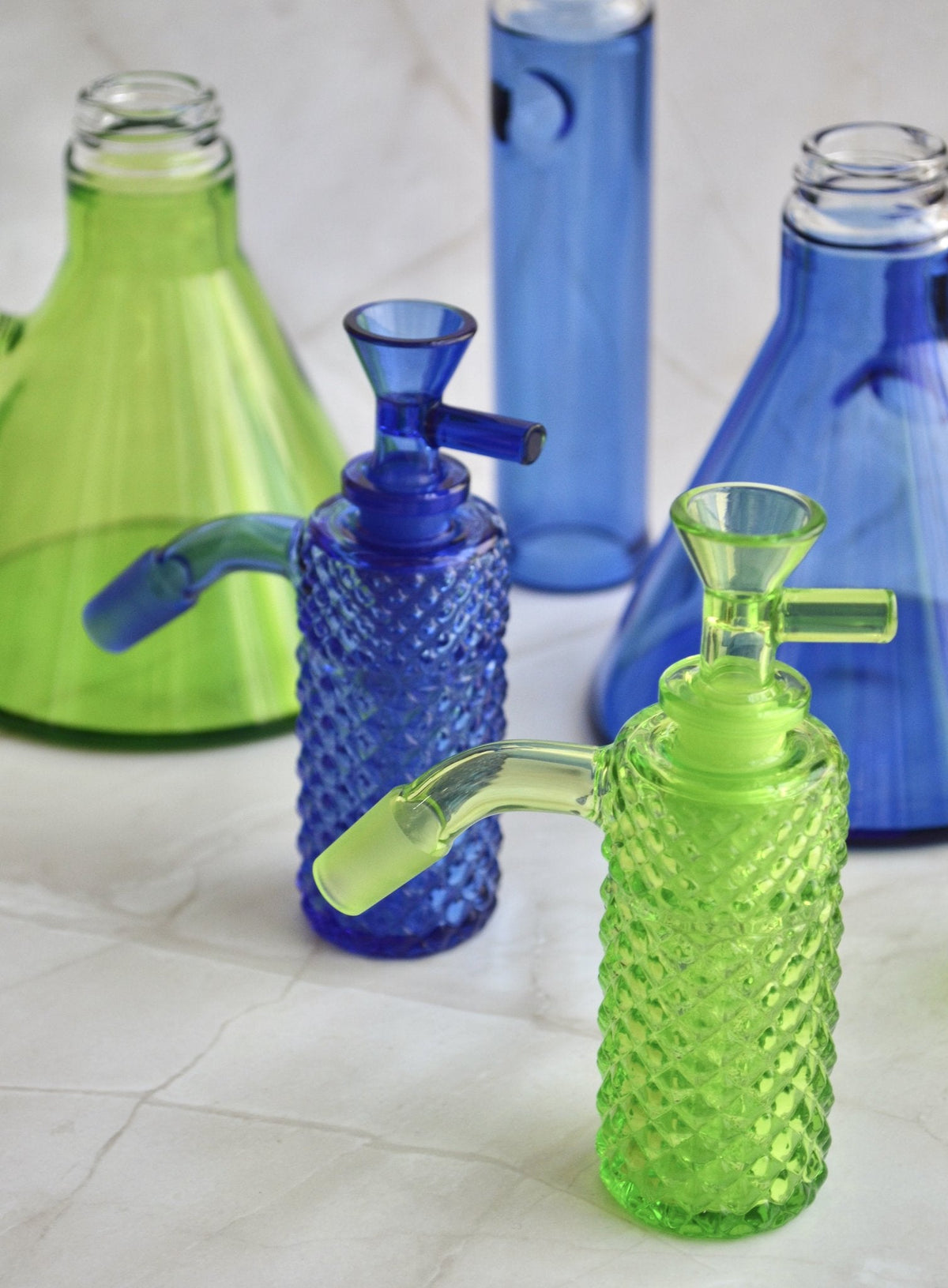 Jane West x Prism Ash Catcher 14mm 45° | Light Green Slime