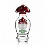 6" Mushroom Cluster Perc Glass Attachment for Puffco Peak & Peak Pro | Croia Glass