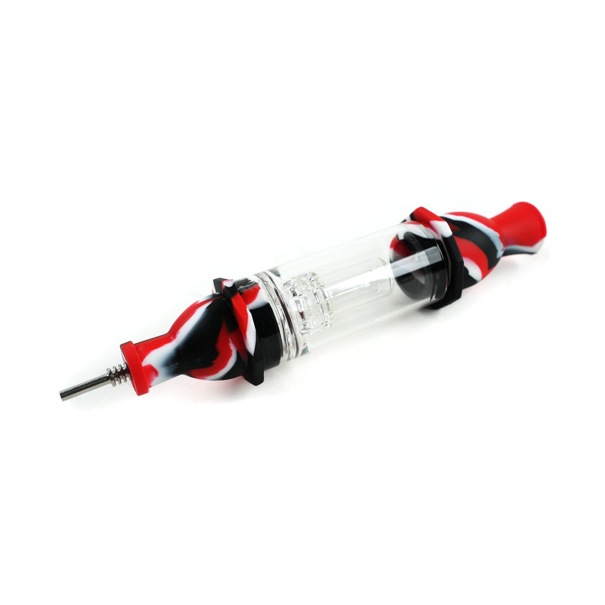 Silicone Nectar Collector Dab Straw with Water Filter