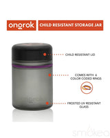 ONGROK 500ml Glass Storage Jars (2-Pack)
