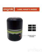ONGROK 80ml Glass Storage Jars (6-Pack)