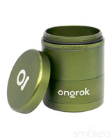 ONGROK 花瓣式無齒鋁製研磨收納罐