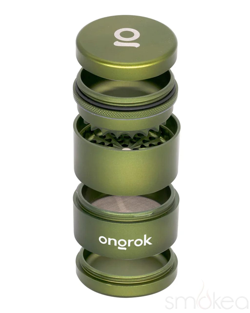 ONGROK 花瓣式無齒鋁製研磨收納罐
