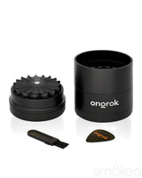 ONGROK 花瓣式無齒鋁製研磨收納罐