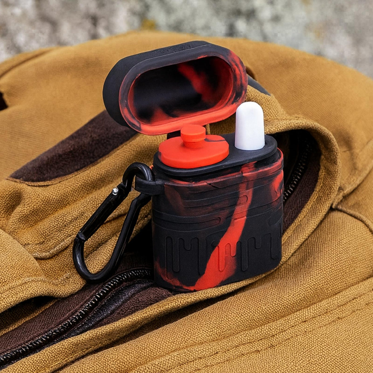 Portable Silicone Dugout with One Hitter