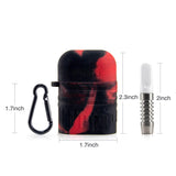 Portable Silicone Dugout with One Hitter