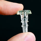 Empire Glassworks PuffCo Peak Pro 3D XL Chamber Glass Joystick Cap - UV Illuminati