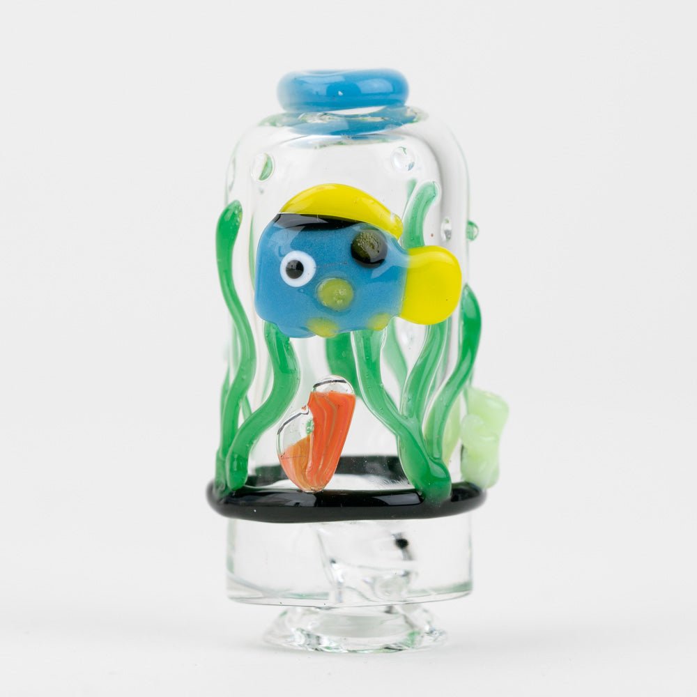 Empire Glassworks Puffco Pivot 玻璃吸嘴 - 海底世界