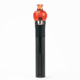 Empire Glassworks Puffco Pivot 玻璃吸嘴 - 透明紅