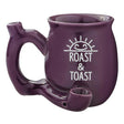 PURPLE CHUBBY PREMIUM ROAST & TOAST PIPE MUG