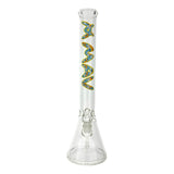 18" MAV Specialty Decal slab Logo Beaker Bong collection