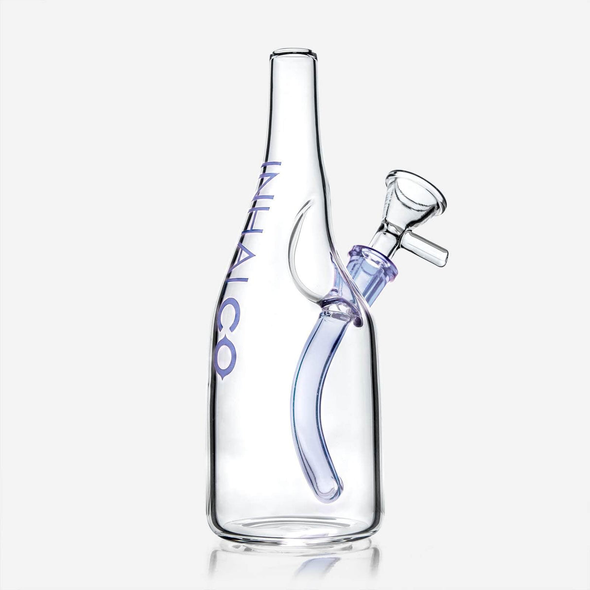 Sake Bottle Glass Water Bong