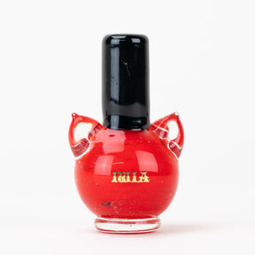 Saki Bomb Kitty 紅色指甲油乾式菸斗