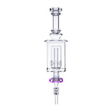 Seed Of Life Perc Glass Nectar Straw