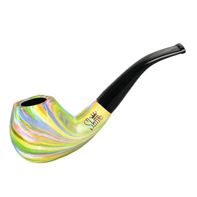 Pulsar Shire Pipes The Sundog | 彎把蘋果錐形煙嘴彩虹木煙斗