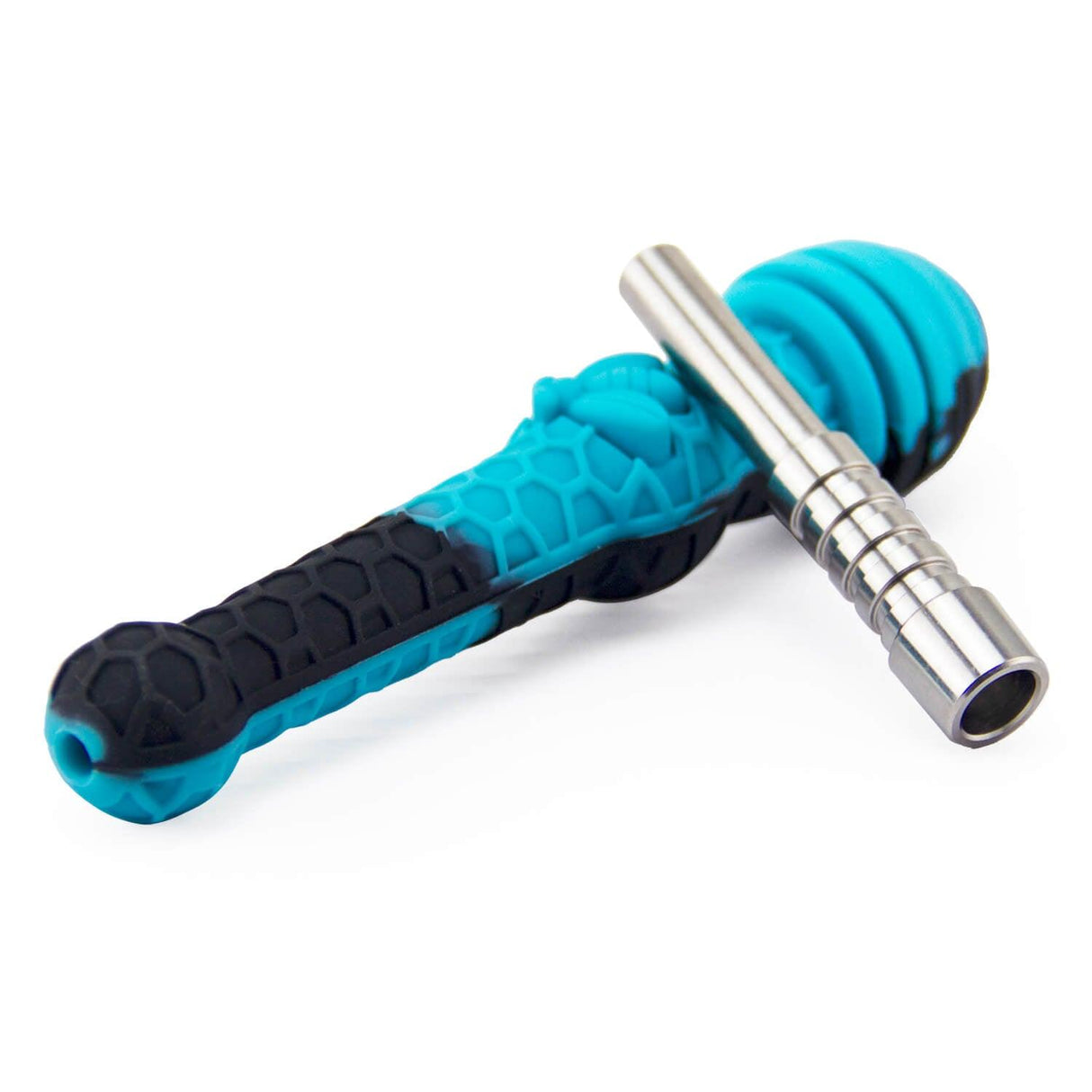 Silicone Dab Straw with Cap