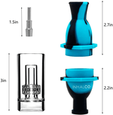 Silicone Nectar Collector Dab Straw with Water Filter