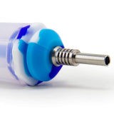 Silicone Honeycomb Honey Straw 7"