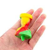 Silicone Carb Cap With Glass Bowl Screen