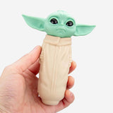 Baby Yoda Portable Silicone Hand Pipe