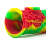 Silicone Honeycomb Honey Straw 7"