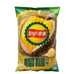 樂事洋芋片限定款榴槤口味 70g (台灣)