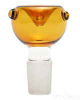SMOKEA 18mm 玻璃對玻璃泡泡碗