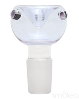 SMOKEA 18mm 玻璃對玻璃泡泡碗