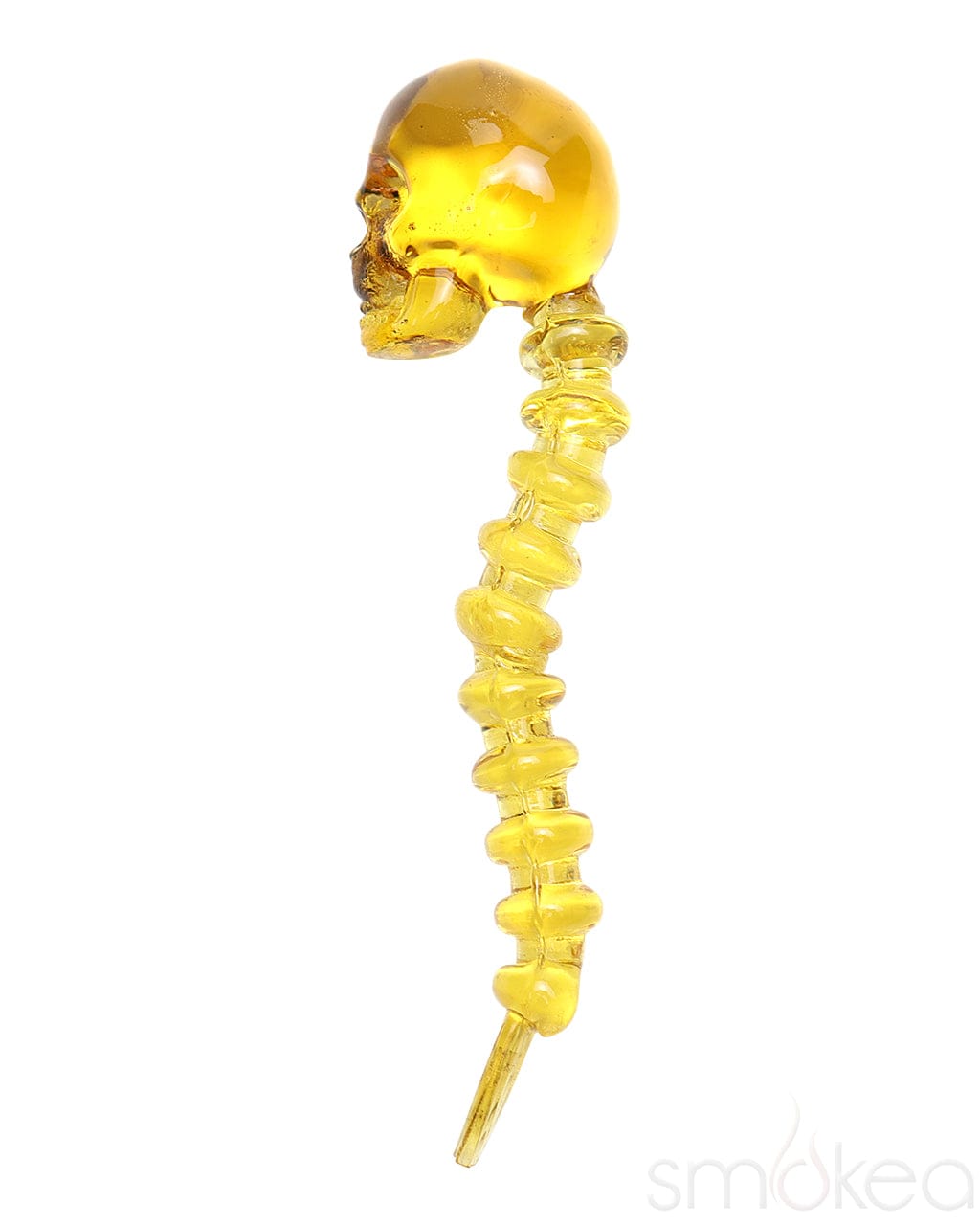 SMOKEA Colored Glass Skull Dab Tool enlarged view