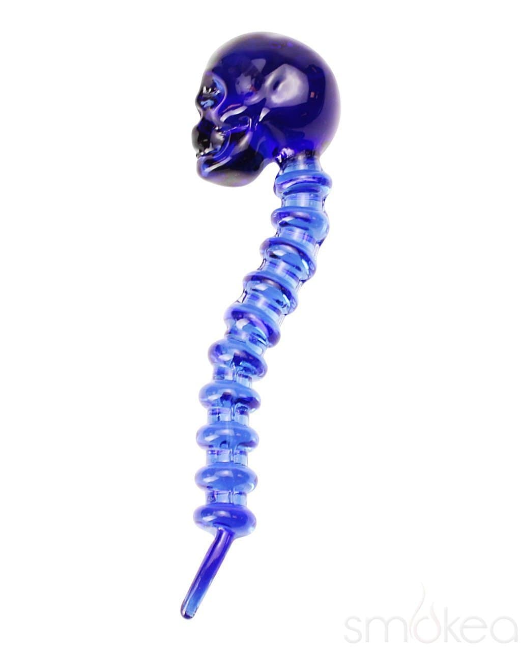 SMOKEA Colored Glass Skull Dab Tool enlarged view