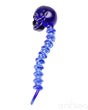 SMOKEA Colored Glass Skull Dab Tool