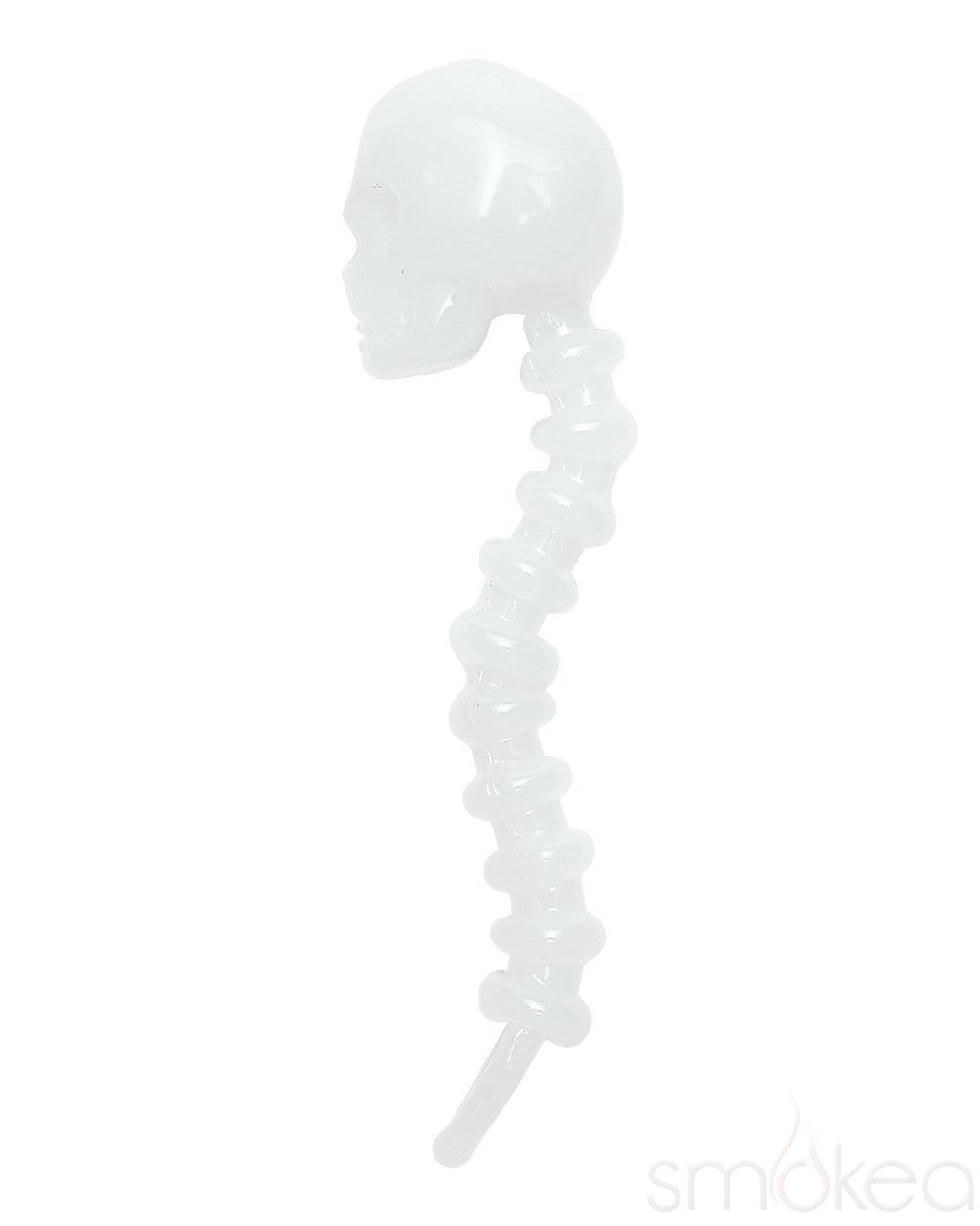 SMOKEA Colored Glass Skull Dab Tool enlarged view