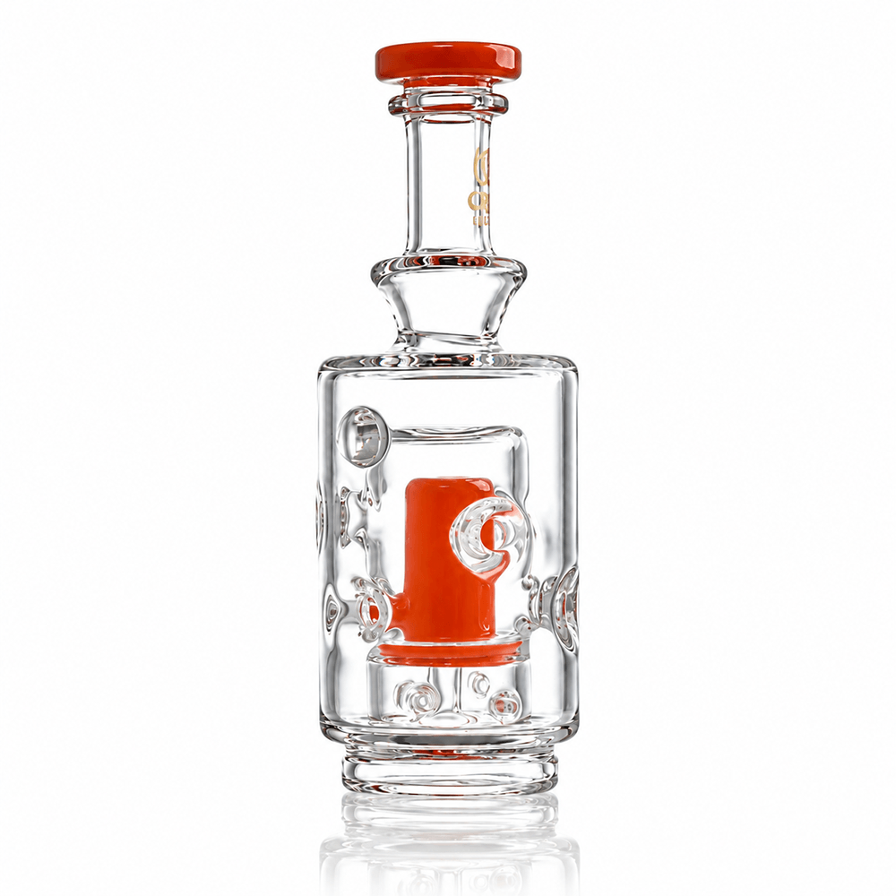 5.5" Swiss Hole Fab Egg Glass Attachment for Puffco Peak & Peak Pro | Croia Glass